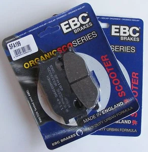 EBC Organic FRONT Disc Brake Pads Fits YAMAHA XP500 TMAX (2004 to 2007) - Picture 1 of 3