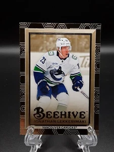 2024-25 Upper Deck Extended Jonathan Lekkerimaki Alveare Oro Parallelo Rookie RC - Foto 1 di 2