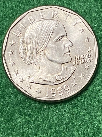 1999-P Susan B Anthony Dollar Uncirculated **Free Shipping** Cover