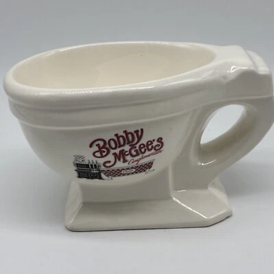 Taza de café vintage para inodoro restaurante Bobby Mcgee's Conglomeration 8 oz Foto 1 de 4
