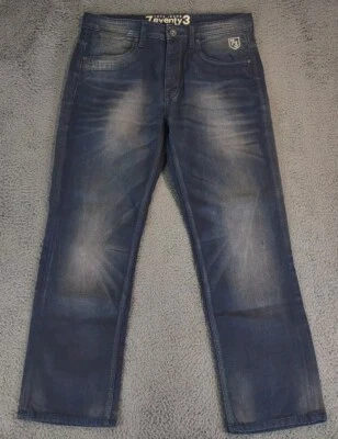 Pepe Jeans Mens 34x32 (Fits 34x27) Blue  London 1973 Straight Leg Medium Wash - Image 1 of 4