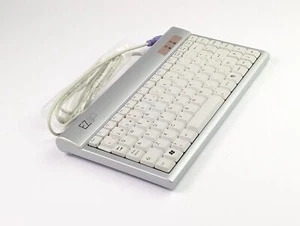 Rare Industrial Small Form Factor PS2 Keyboard JME-8251 Spanish - Afbeelding 1 van 7