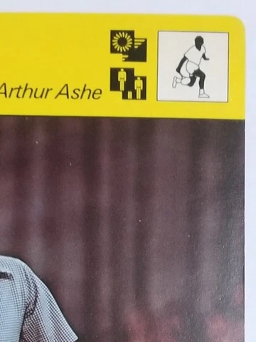 Arthur Ashe 1977 1978 1979 Sportscaster Tennis Card Cover