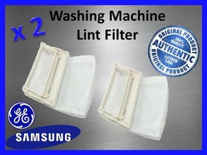 2 x GENUINE SAMSUNG WASHING MACHINE LINT FILTER PART # DC91-10404U - Bild 1 von 3