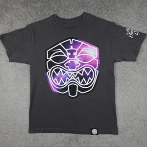 Camisa Farmers Market Hawaii Hombres M Gris Gráfico Tiki El Clan Piña 2 Caras - Imagen 1 de 9