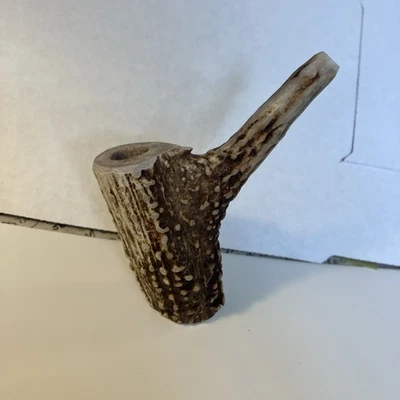 Deer Antler Pipe  - Image 1 of 4