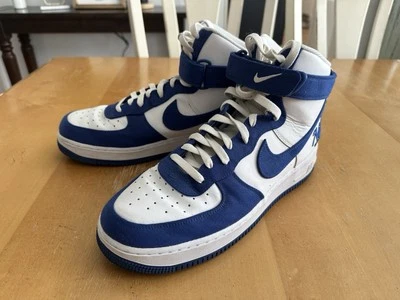 Nike Air Force 1 High EMB Dodgers Size 10.5. DC8168-100 - Image 1 of 4