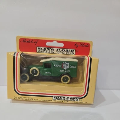 NEW LLEDO DAYS GONE MADE IN ENGLAND UNIT 6 RAPID CASH TRANSIT DELIVERY VAN - Image 1 of 4