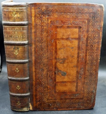 1675 Lapide's Commentaries on Baruch, Lamentations, and Jeremiah BIBLE Theology - Image 1 of 4