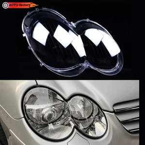 Right Car Headlight Lens Cover For Mercedes Benz SL-Class W230 2004-2007 Shell - Picture 1 of 11