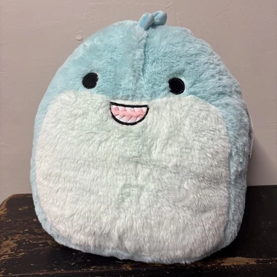 ULTRA RARE 12” Squishmallows ~ Essy the Eel ~ Fuzzamallows Plush ~ Brand New - Image 1 of 4