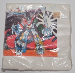 Servilletas de papel Voltron 1984 de colección nuevas para fiestas eventos mundiales producciones 16 piezas - Imagen 1 de 7