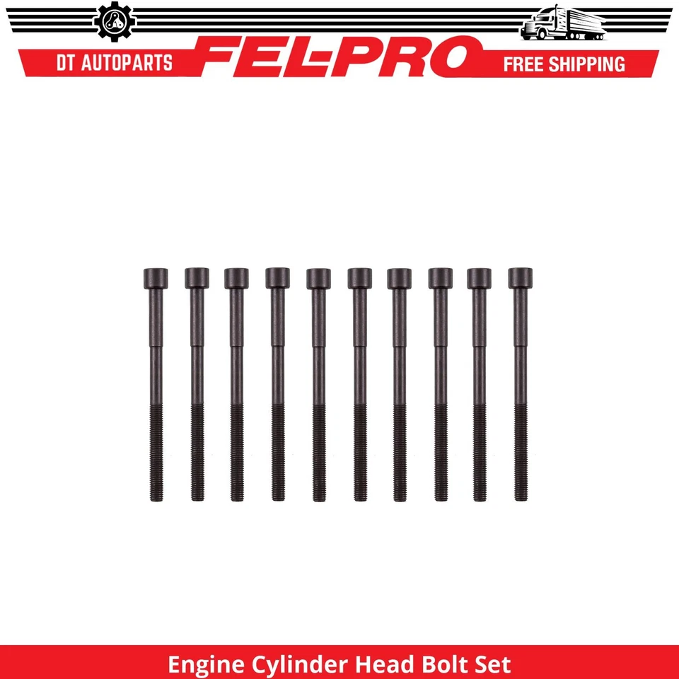 For 2009-2020 Toyota Corolla 1.8L L4 Engine Cylinder Head Bolt Set Fel-Pro 2010 - Image 1 of 1