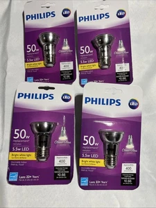 PHILIPS (5.5-Watt) (PAR16L Dimmable LED Flood Light Bright White 50 Watt 4 Pack - Picture 1 of 3