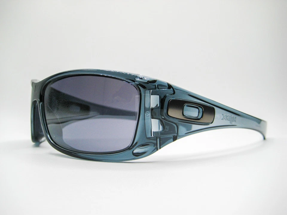 全新 正品 Oakley 太阳镜 Hijinx 03-595 水晶 黑色/黑色 铱 — 第 1/4 张图片