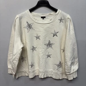 Suéter Pullover Talbots Mujer Talla 2X Patrón Estrellas Mezcla Algodón D048-22 - Imagen 1 de 14