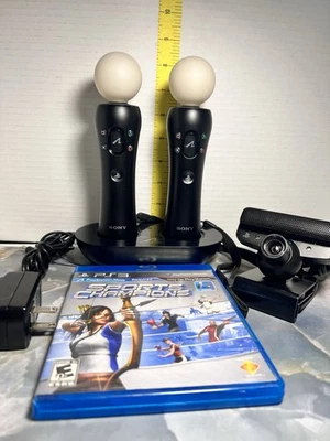 Sony PlayStation Move Bundle PS3 Motion Controller PS EYE Camera Sports Champion - Image 1 of 3