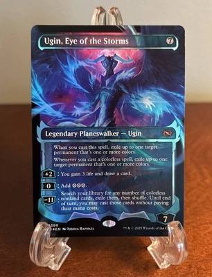 MTG Ugin, Eye of the Storms (Showcase) Tarkir: Dragonstorm Foil LP Magic - Image 1 of 2