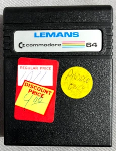 Cartouche Lemans Commodore 64 Commodore Business Machines publiée 1982 HAL lab - Photo 1/9