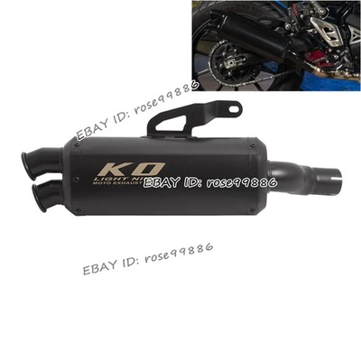 Punta silenciadora escape negra Scrambler 400X 2023-2025 Scrambler Slip-On para Triumph Speed 400 Foto 1 de 4