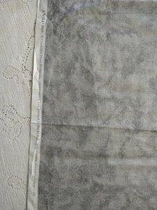 REMNANT VIP Cranston Gray Blender Cotton Fabric 13" L x 36" W - Picture 1 of 3