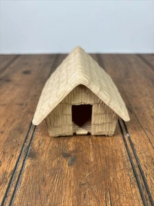 Marx 1960s Daktari Jungle Square Hut House RARE HTF Accessory Playset - Picture 1 of 7
