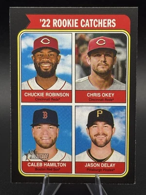 2023 Topps Heritage '22 Rookie Catchers #500 Black Border /50 SP - Image 1 of 2
