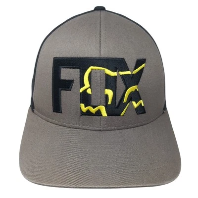 Sombrero ajustado Fox Spell Out multicolor bordado Flexfit 6 paneles exterior Foto 1 de 4