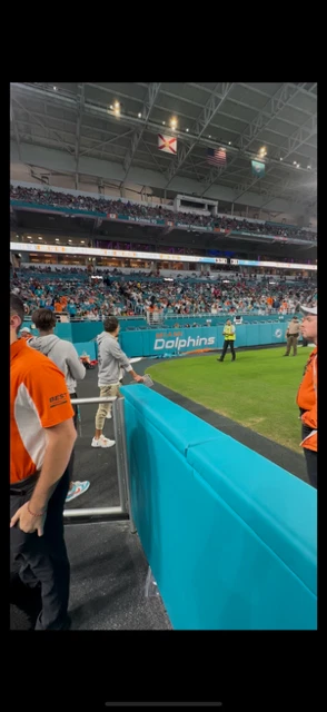 Miami Dolphins Vs. Patriots - SWSideline Passes (09/14/2025) - Hard Rock - Image 1 of 1
