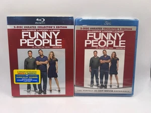 FUNNY PEOPLE Widescreen Blu-ray 2 Disc Unrated Collector's Ed. w/ Slipcover NEW - Imagen 1 de 3