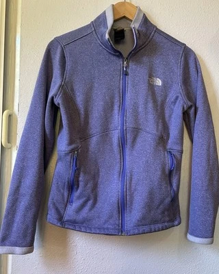 Línea polar The North Face para mujer cremallera completa púrpura talla grande exterior LEER Foto 1 de 4