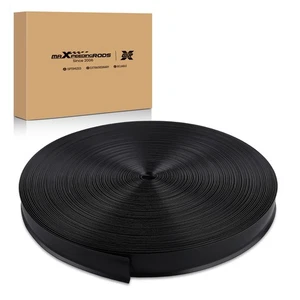 Vinyl Flexible Black 1'' Wide Trim Molding Screw Cover for RV/Camper/Trailer - Picture 1 of 18