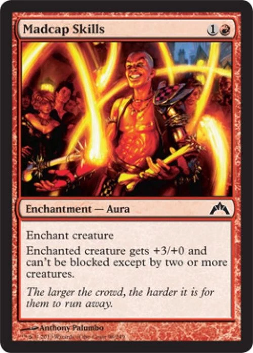 Madcap Skills -Foil Medium Play MTG Gatecrash - Image 1 of 1