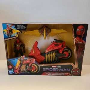 Marvel Studios Spider-Man Deluxe Jet Web Cycle Fahrzeug mit 6" Actionfigur - Bild 1 von 4