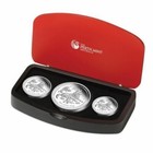 2018 Australian Lunar Year of the Dog, Silver Proof Three Coin Set