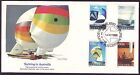 1981 YACHTING (4) ON SCARCE "FLEETWOOD" FIRST DAY COVER UNADDRESSED (RU2587)