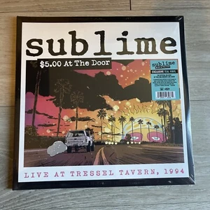 Sublime $5 At The Door Live at Tressel Tavern - Teal Color Vinyl LP Record x/300 - Picture 1 of 3