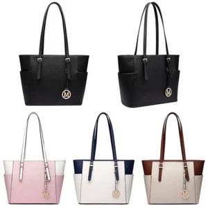 Luxus Langer Schultertasche Griff Arbeit Damen Handtasche Elegant Shopper Tasche - Bild 1 von 15