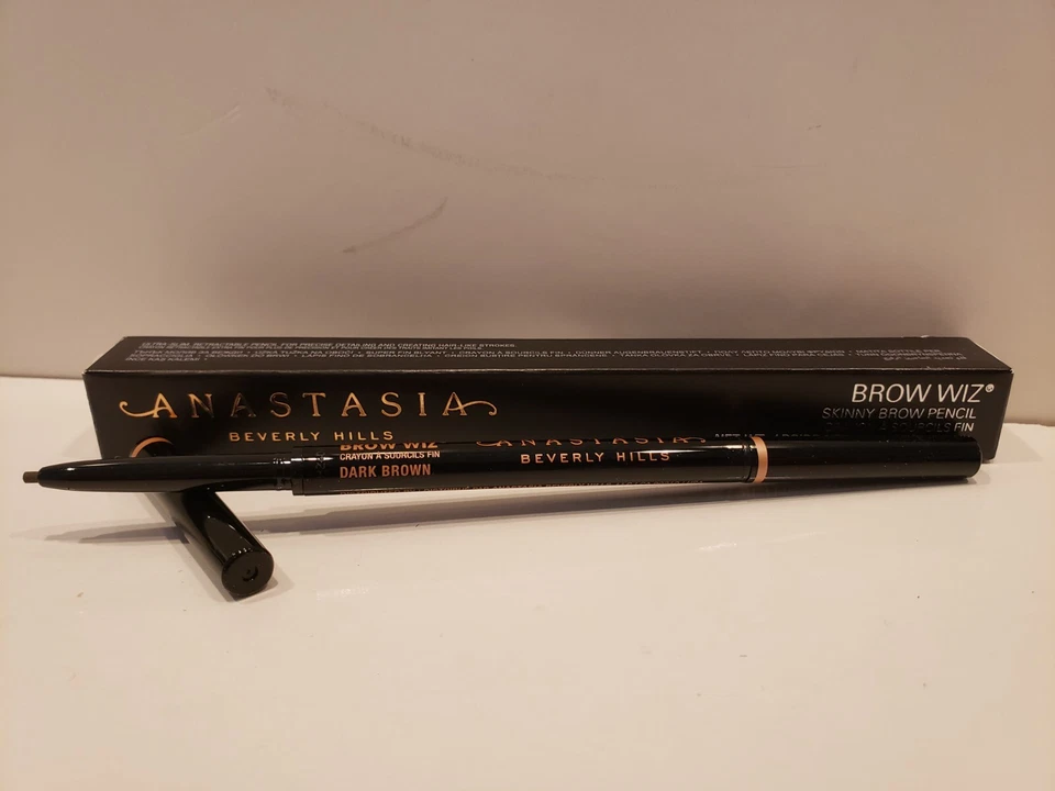 Lápiz de cejas flaco Anastasia - Brow Wiz - marrón oscuro - 0,003 OZ - NUEVO EN CAJA Foto 1 de 1