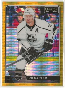 2016-17 O-Pee-Chee Platinum Seismic Gold #91 Jeff Carter 13/50 Los Angeles Kings - Picture 1 of 2