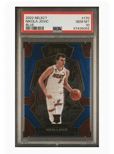 2022-23 Select Blue #170 Nikola Jovic PSA 10 Pop 3 - Picture 1 of 2