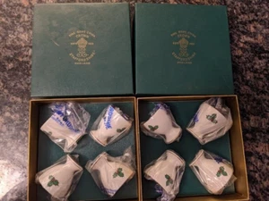 Crown Staffordshire 8 Holly Footed Egg Cup Bone China England IOB - Picture 1 of 2