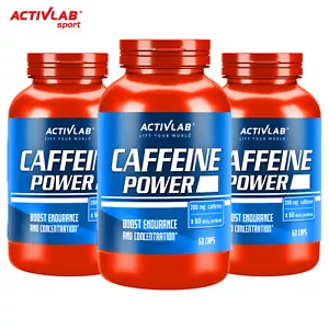Pillole CAFFEINA - Pillole energetiche pre-allenamento - Integratore dietetico e palestra preallenamento - Foto 1 di 8
