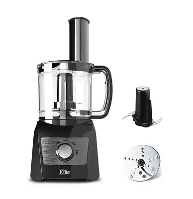 Elite EFP-7719 Platinum 3 Cup Food Processor, Black - Image 1 of 4