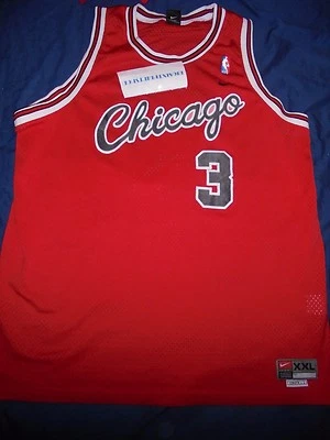 Camiseta Tyson Chandler Nike Team Chicago Bulls Throwback Swingman Baloncesto XXL Foto 1 de 2