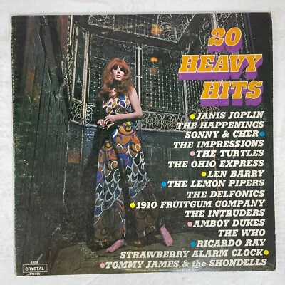 20 Heavy Hits Compilation Vinyl, LP 1970 Janis Joplin The Who Sonny & Cher - Image 1 of 3