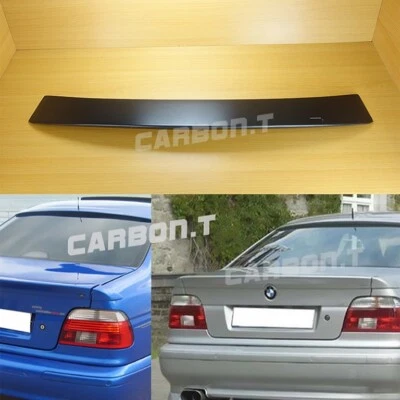 Unpainted A Style Roof Wondow Spoiler ABS For BMW E39 525i 528i 535i 4D Wing - Image 1 of 4