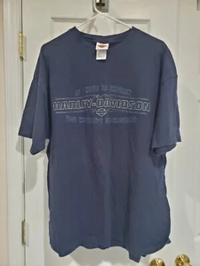 Harley Davison Ocean City Maryland White Marlin Tshirt 2XL - Picture 1 of 5