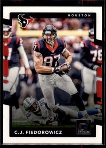 2017 Donruss C.J. Fiedorowicz #182 Houston Texans - Picture 1 of 2