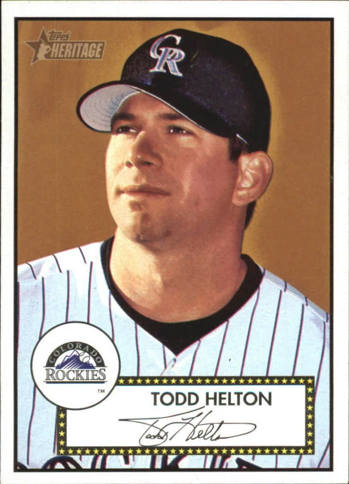 2001 TOPPS HERITAGE BASEBALL ASSORTED SINGLES U-PICK - Image 1 of 1